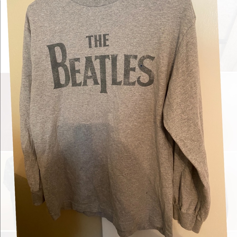 vintage beatles tour long sleeve